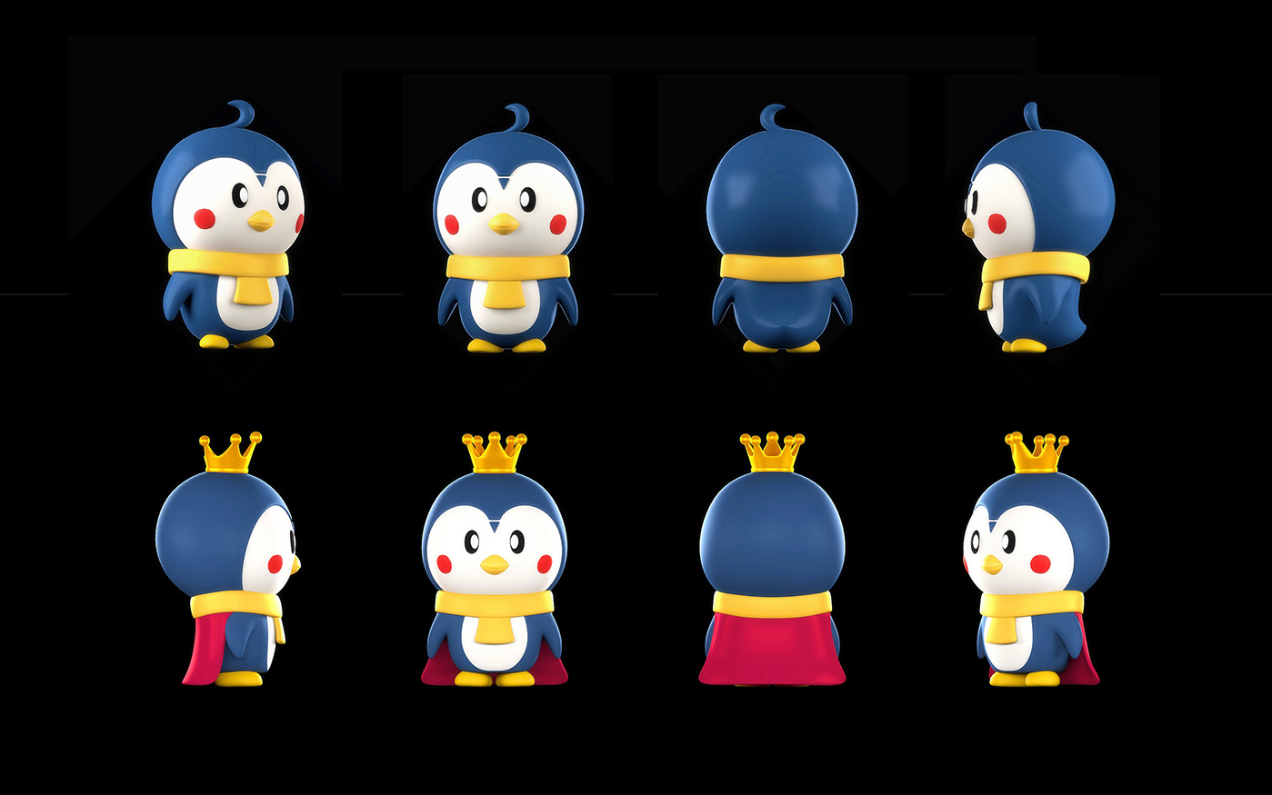 騰訊王卡吉祥物設計-013